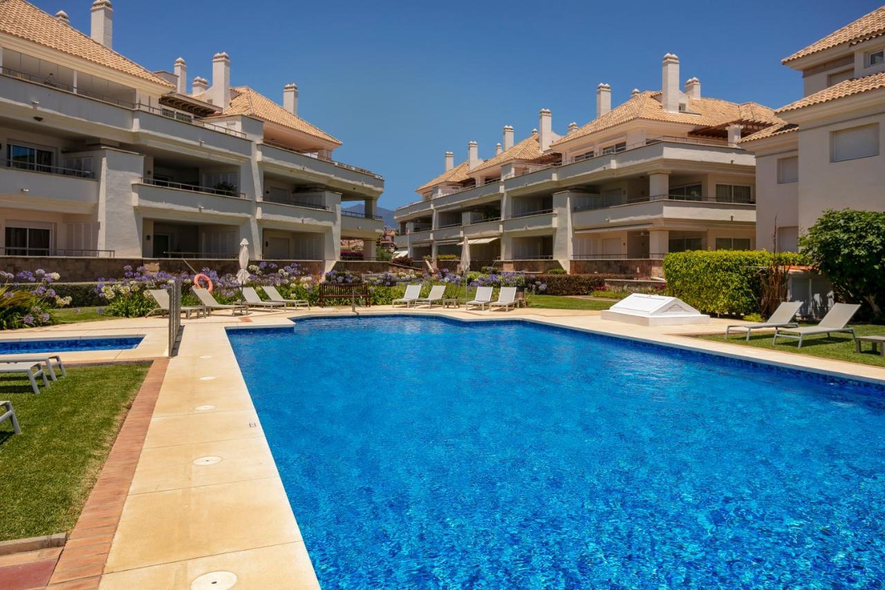 Appt 401-3-Bed-Heaven Beach-Paseo-All Year Heated Pool-Free Bikes Estepona Luaran gambar