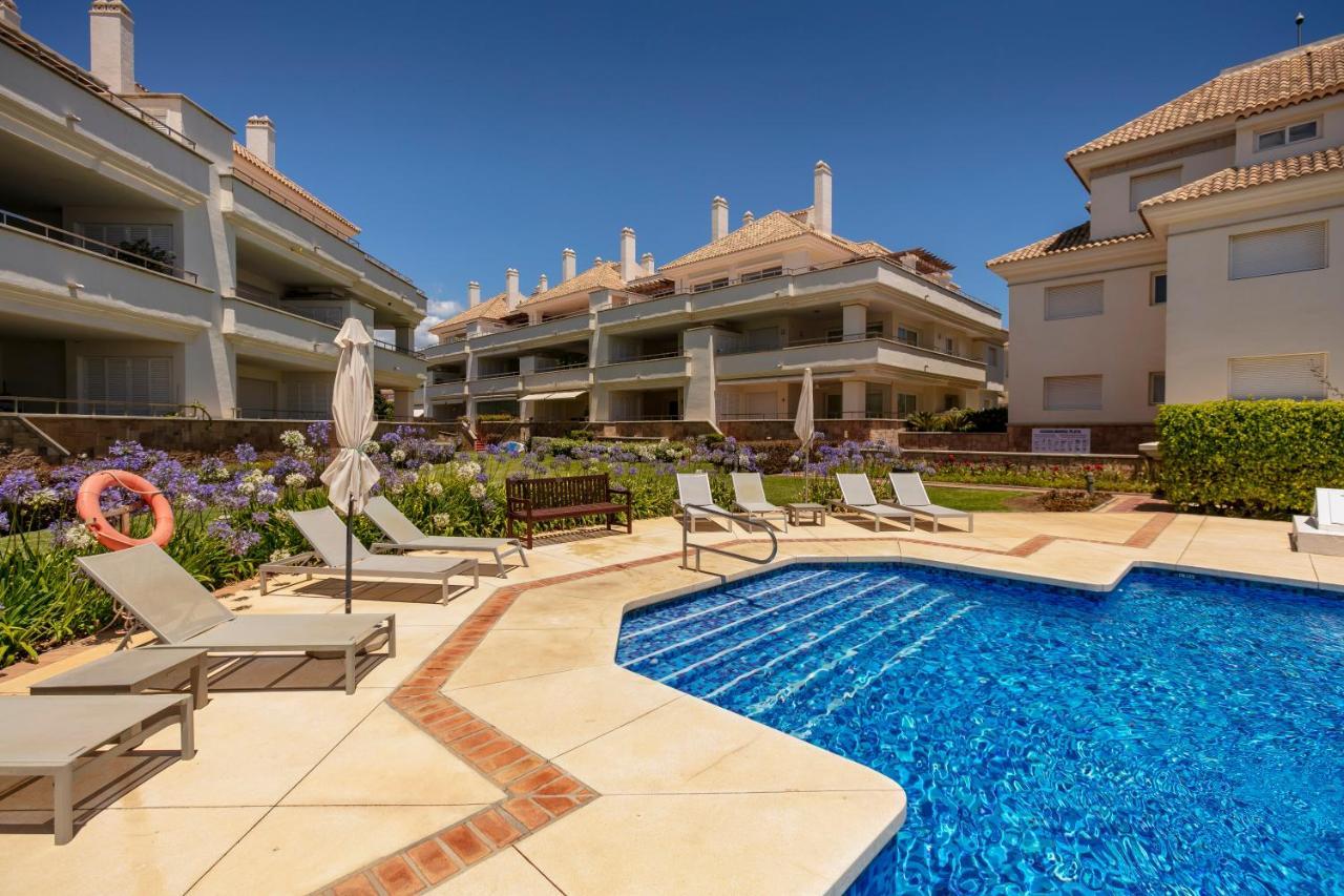 Appt 401-3-Bed-Heaven Beach-Paseo-All Year Heated Pool-Free Bikes Estepona Luaran gambar