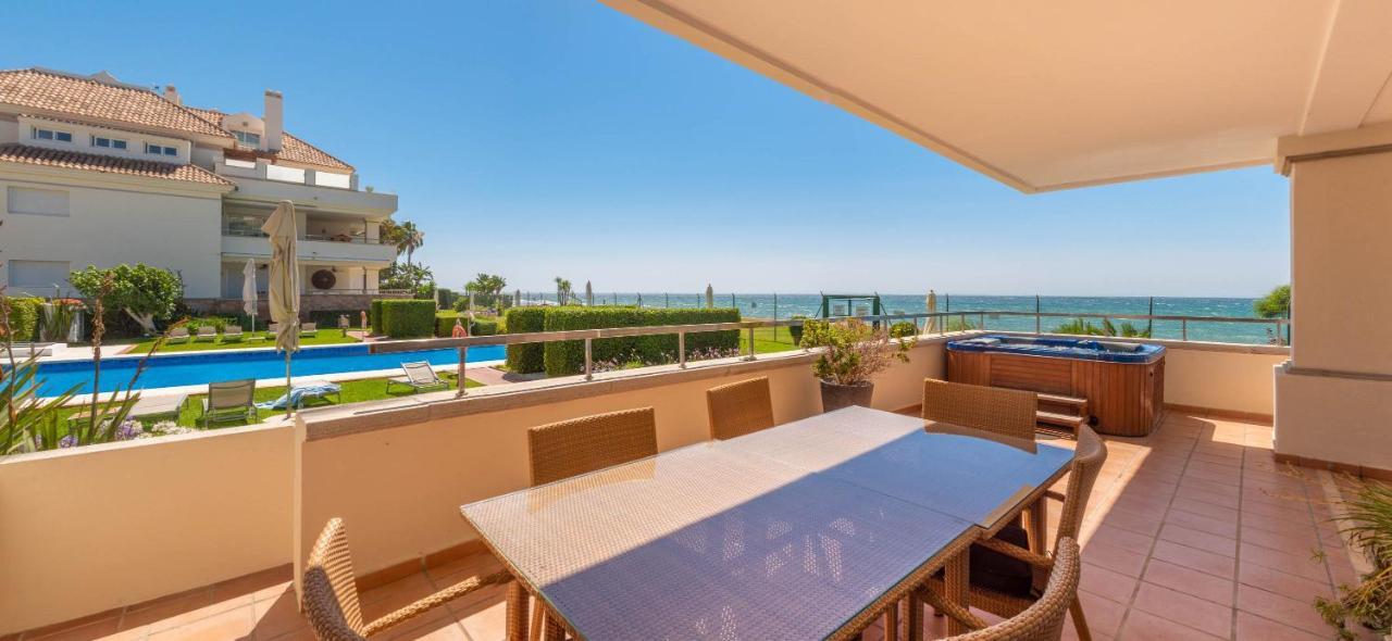 Appt 401-3-Bed-Heaven Beach-Paseo-All Year Heated Pool-Free Bikes Estepona Luaran gambar